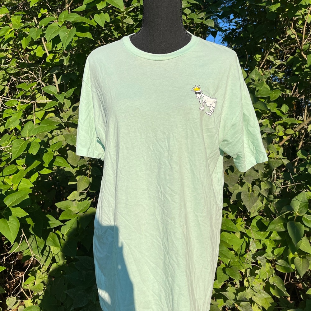 large GOAT USA tshirt